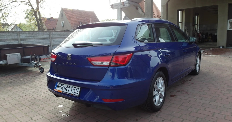 Seat Leon cena 48600 przebieg: 122000, rok produkcji 2019 z Wrocław małe 497